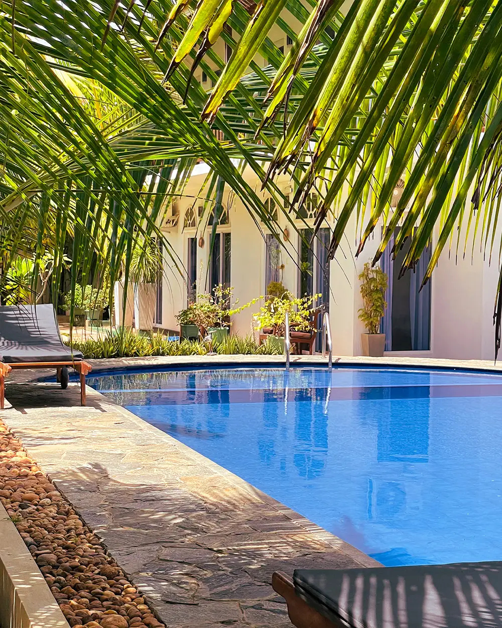 Villa Sri Beach Pool Ausblick